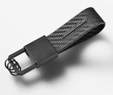 Mercedes-Benz AMG Portachiavi Pelle Carbonio - Antracite